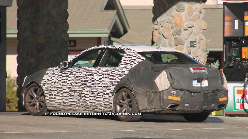 Illustration for article titled Cadillac Spy Photos